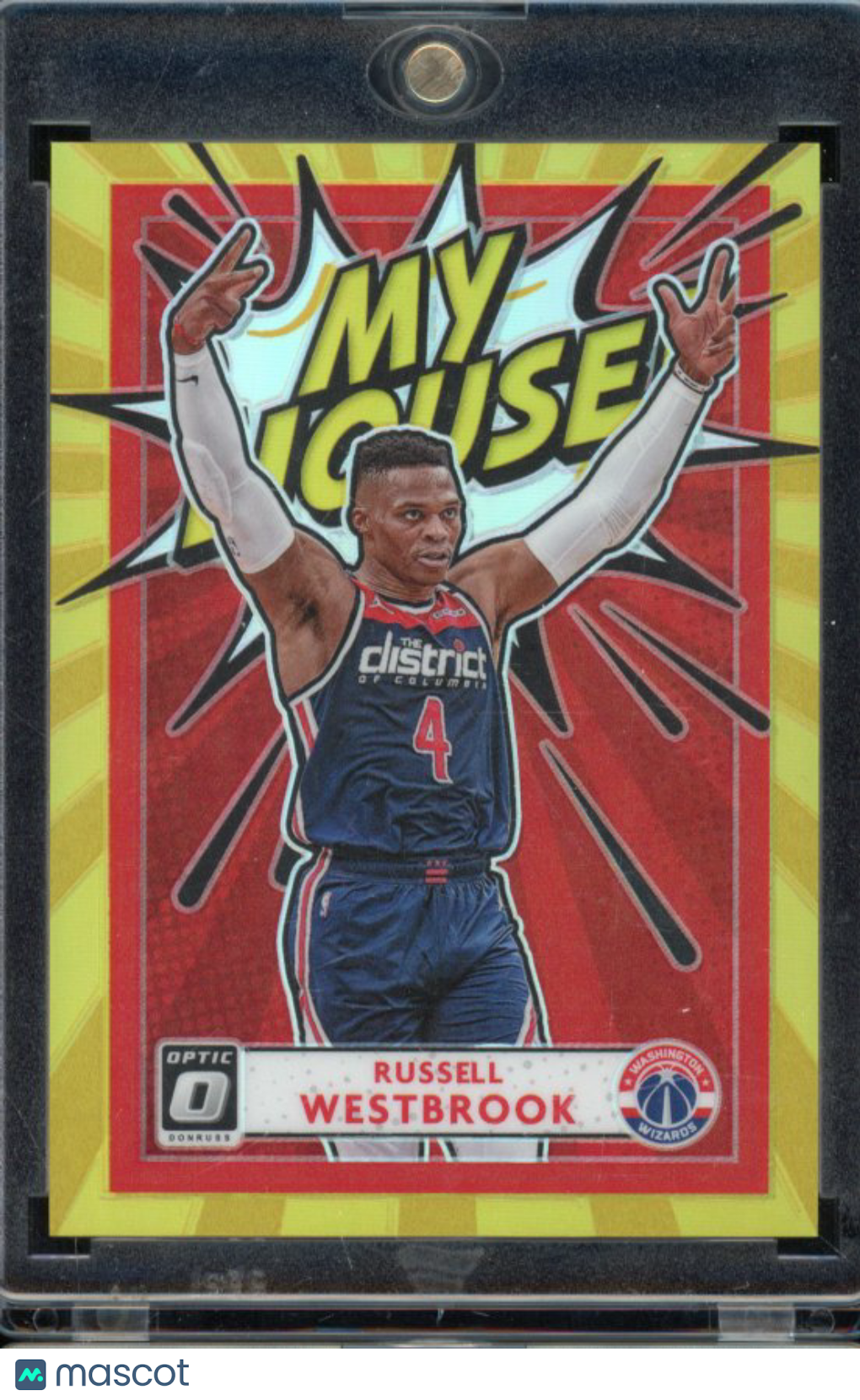 2020-21 Optic Russll Westbrook My House Gold /10