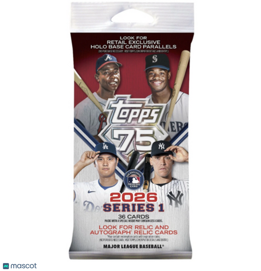 PRE ORDER 2026 Baseball Series 1 Fat Pack