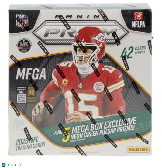 2025 Panini Prizm Football Mega Box