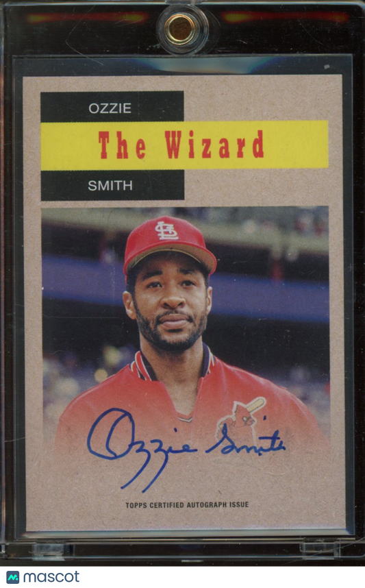 2024 Topps Archives Ozzie Smith The Wizard Auto