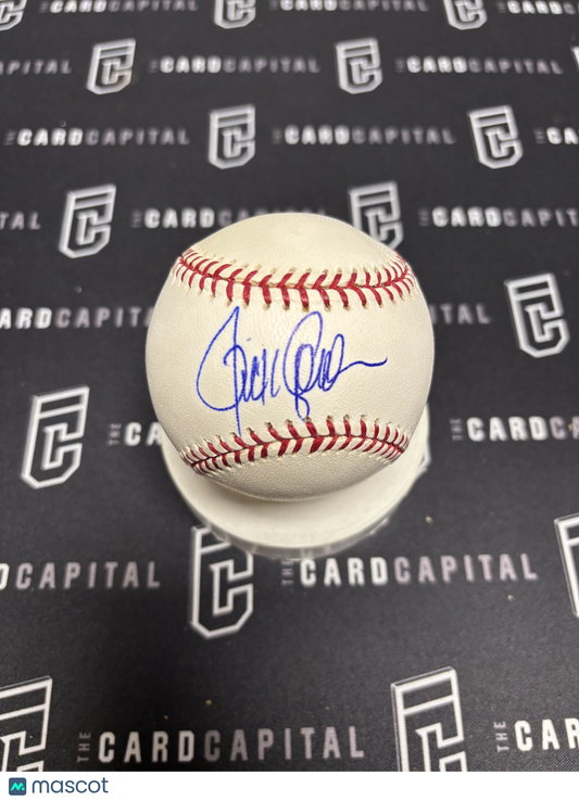 Ricky Jordan Signed Official Major League Baseball JSA