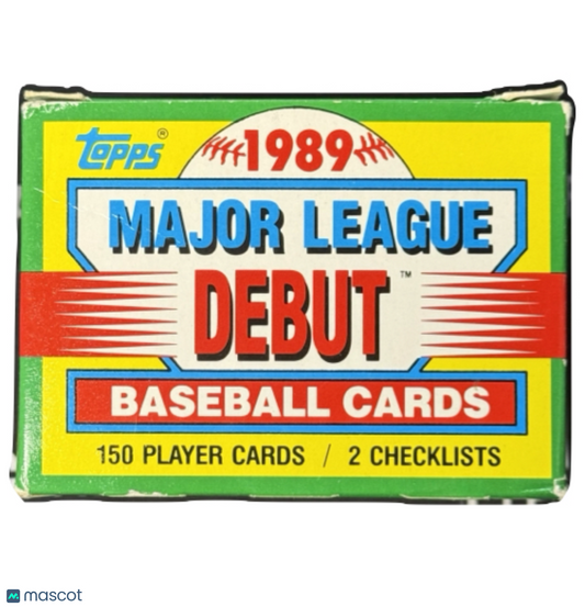 1989 Topps Major League Debut Baseball Cards Factory Set