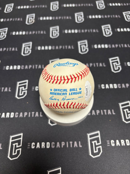 Wade Boggs Signed Official Major League Baseball JSA