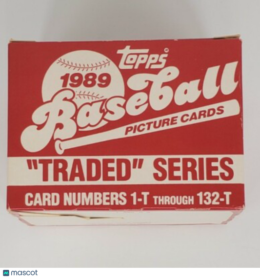 1981 Topps Traded Baseball Sealed Set Rep Box