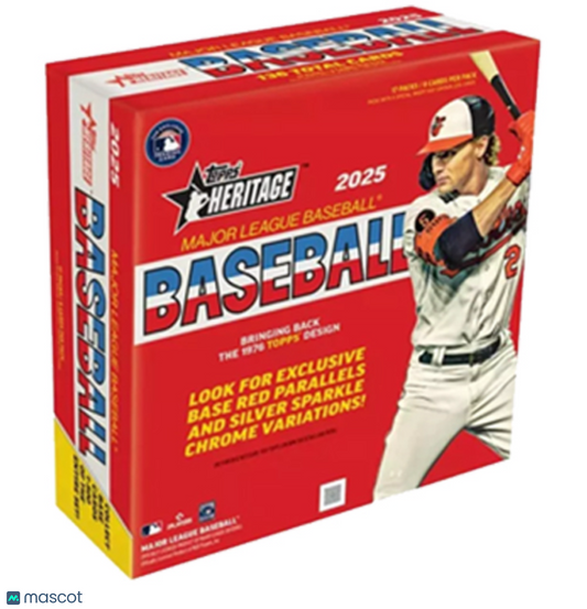 2025 Topps Heritage Baseball Mega Box