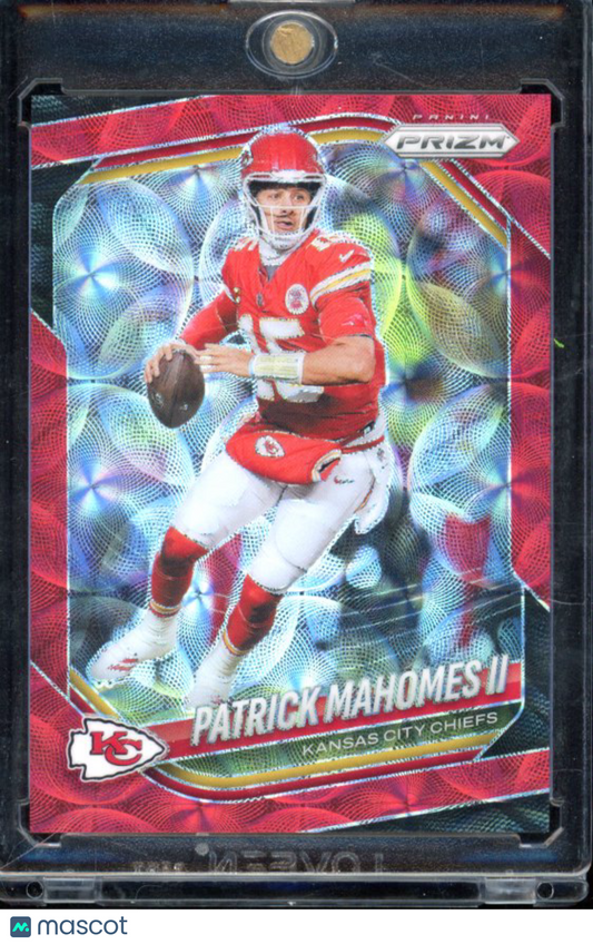 2025 Prizm Patrick Mahomes Red Choice /20