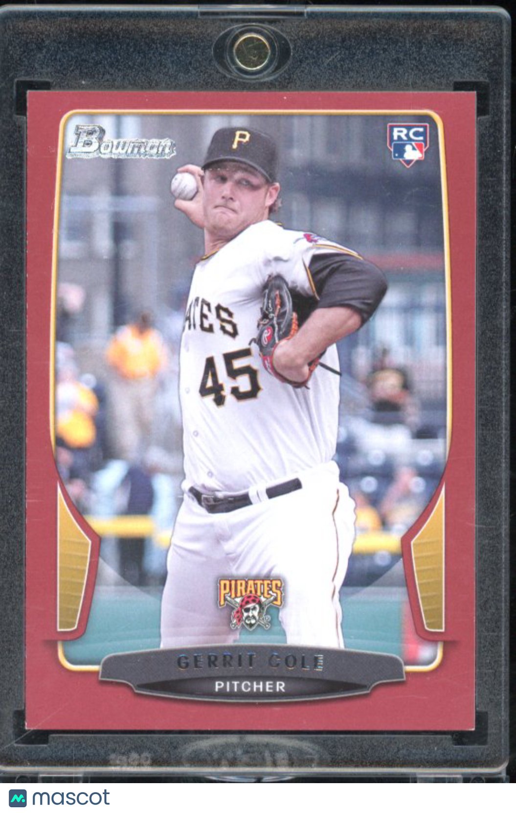 2013 Bowman Draft Gerrit Cole Red 1/5 Rookie