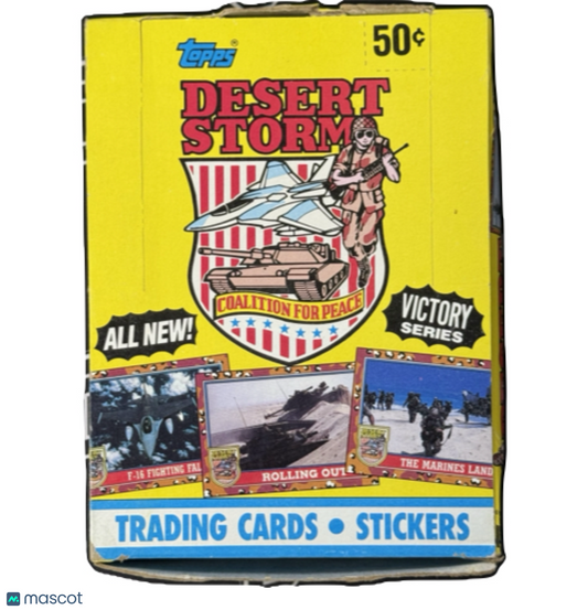 1991 Topps Desert Storm Victory Series Wax Box