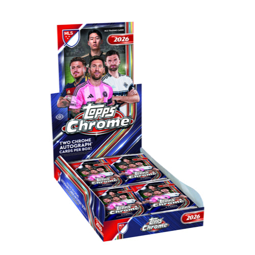 2026 Topps MLS Chrome Soccer Hobby Box