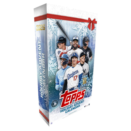 PRE ORDER 2026 Topps Holiday Baseball Advent Calendar
