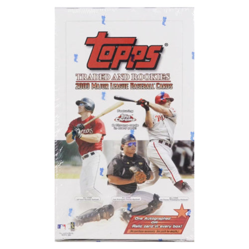 2003 Topps Traded And Rookies Baseball Hobby Box