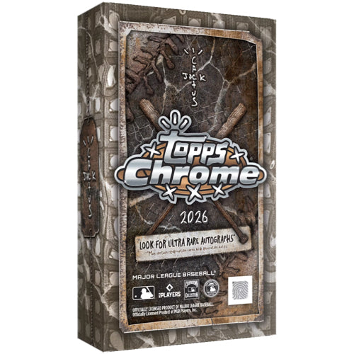 2026 Topps Chrome X Cactus Jack Fanatics Fest NYC Baseball Box