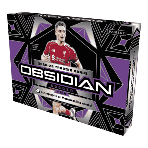 2025-26 Panini Obsidian Soccer Hobby Box