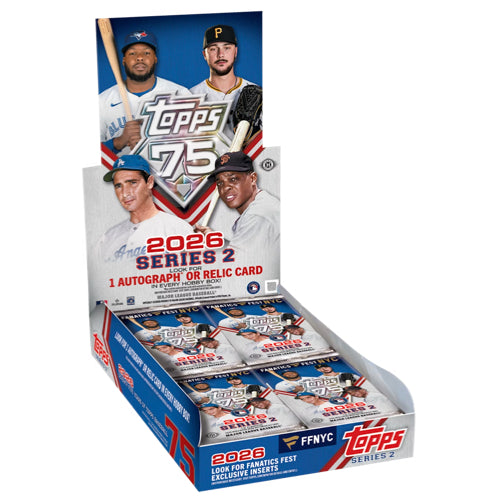 2026 Topps Series 2 Fanatics Fest NYC Baseball Hobby Box