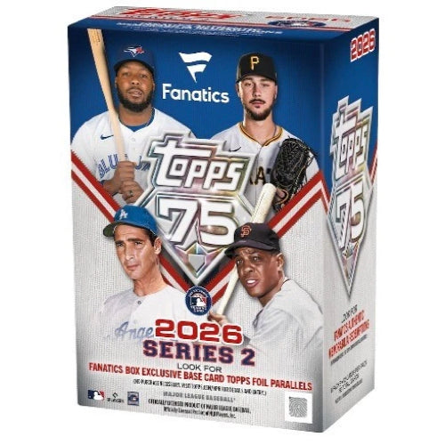 2026 Topps Series 2 Fanatics Fest NYC Baseball Blaster Box