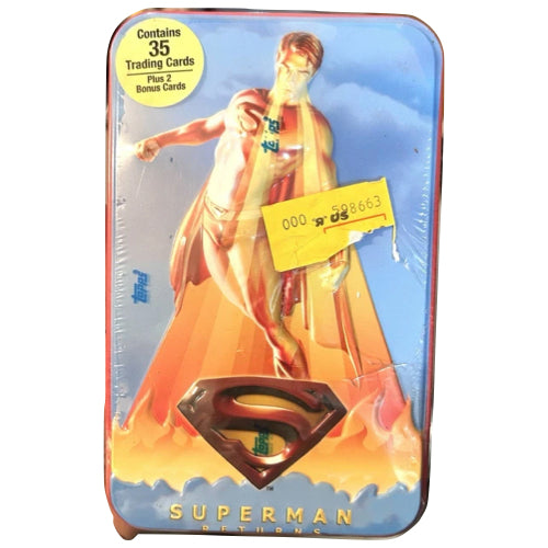 2006 Topps Superman Returns Collectible Tin
