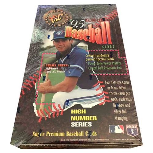 1995 Stadium Club High Series Baseball Card Factory Sealed Box