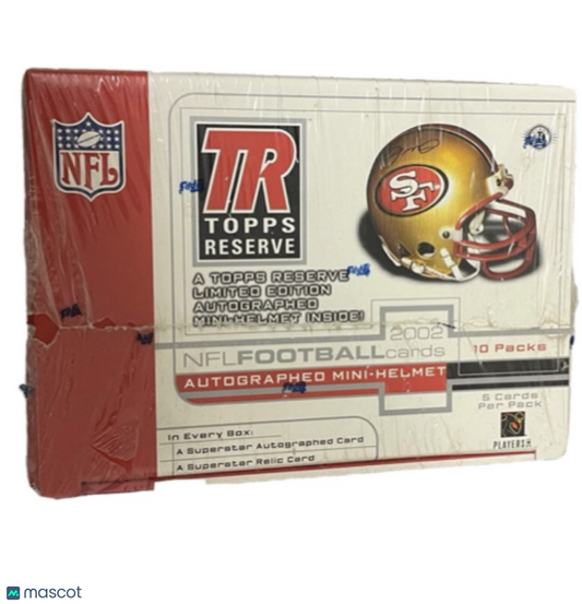 2002 Topps Reserve Football Box