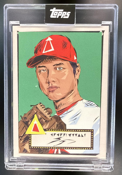 2022 Topps x Naturel 1952 Shohei Ohtani #A-4 Art