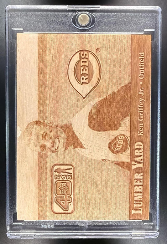 2002 Upper Deck 40-Man Ken Griffey Jr. #LY12 Lumber Yard