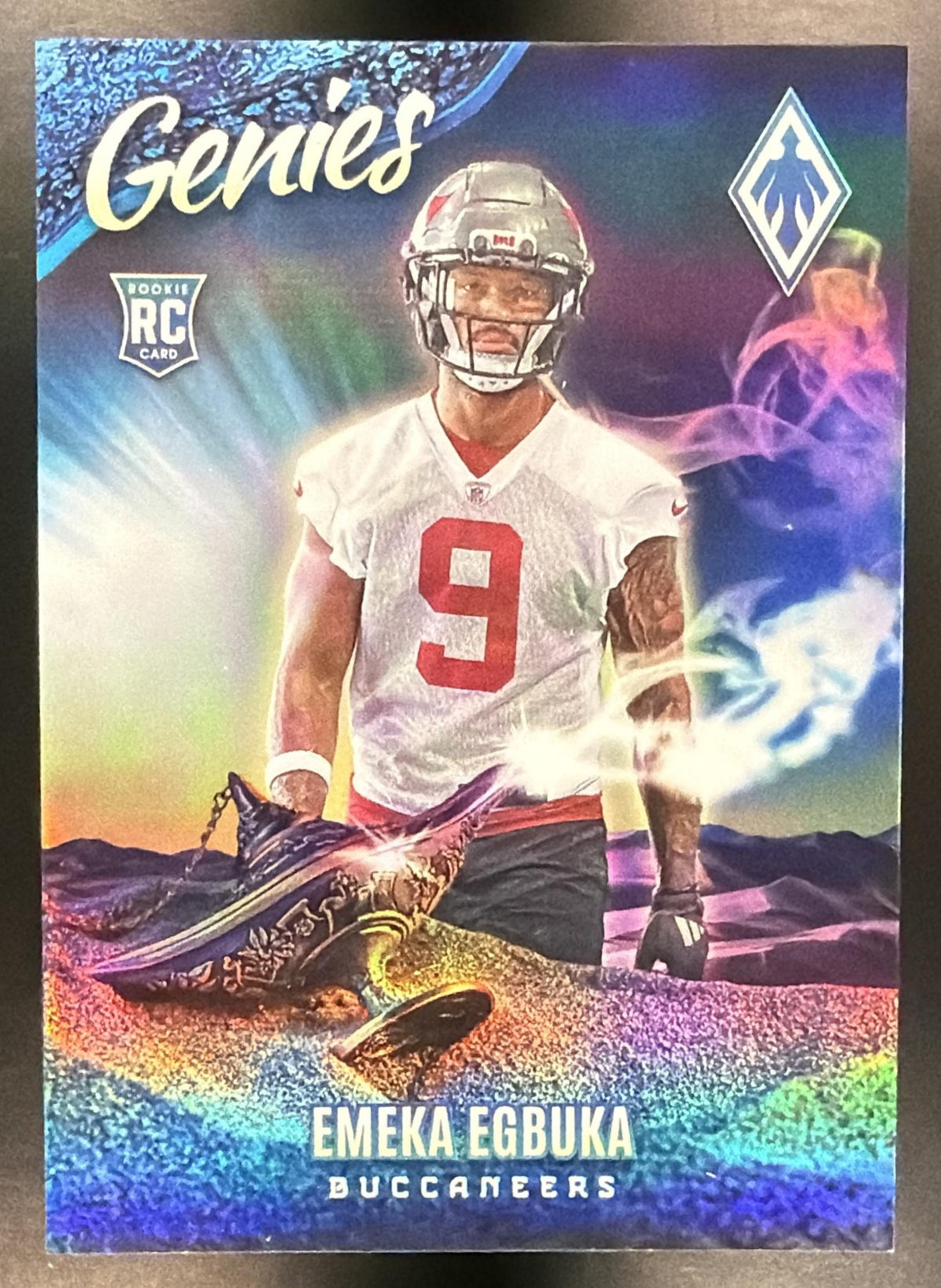 2025 Panini Phoenix Emeka Egbuka #15 Genies RC