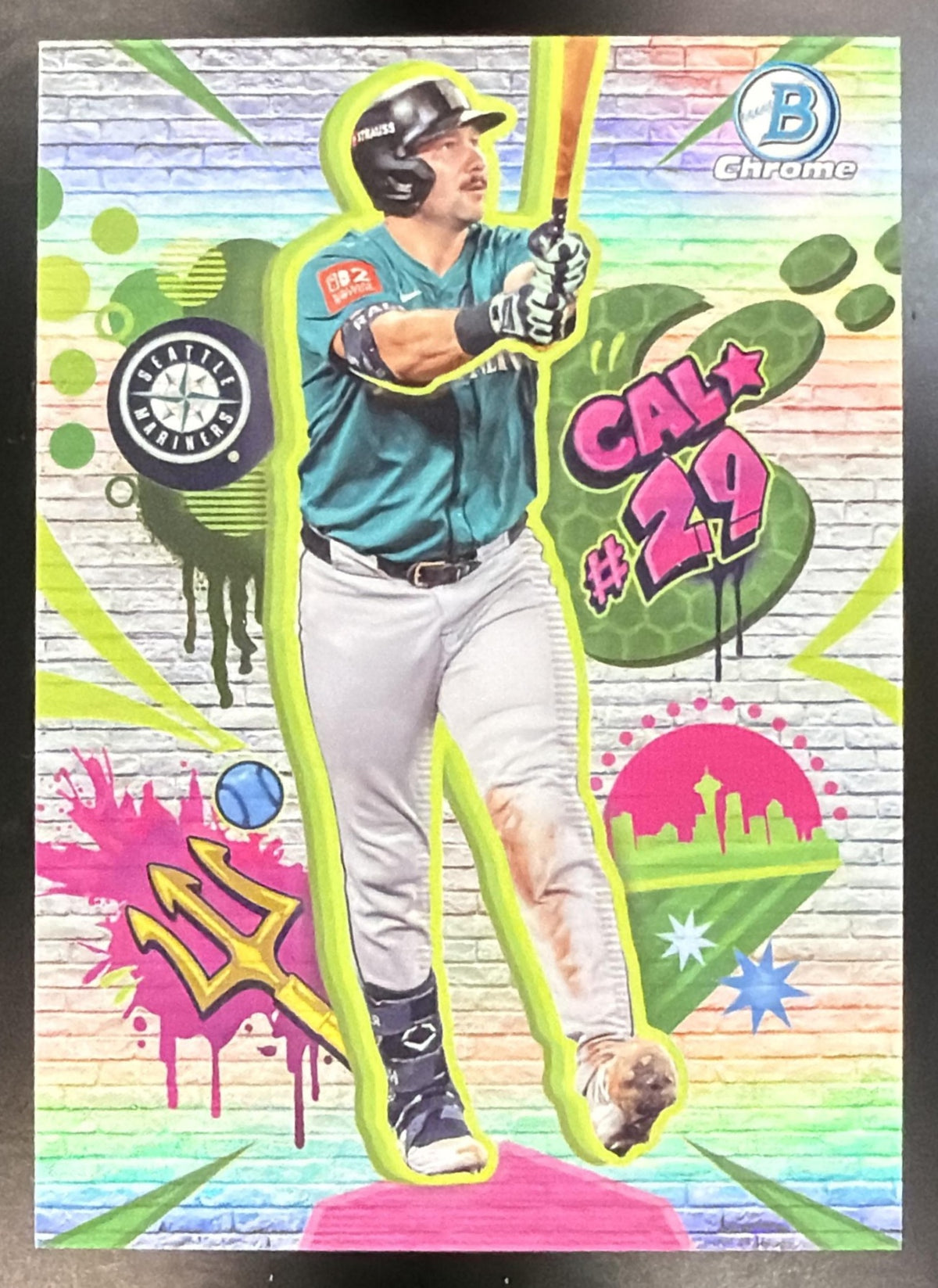 2026 Bowman Cal Raleigh #FD-20 Final Draft Chrome SSP