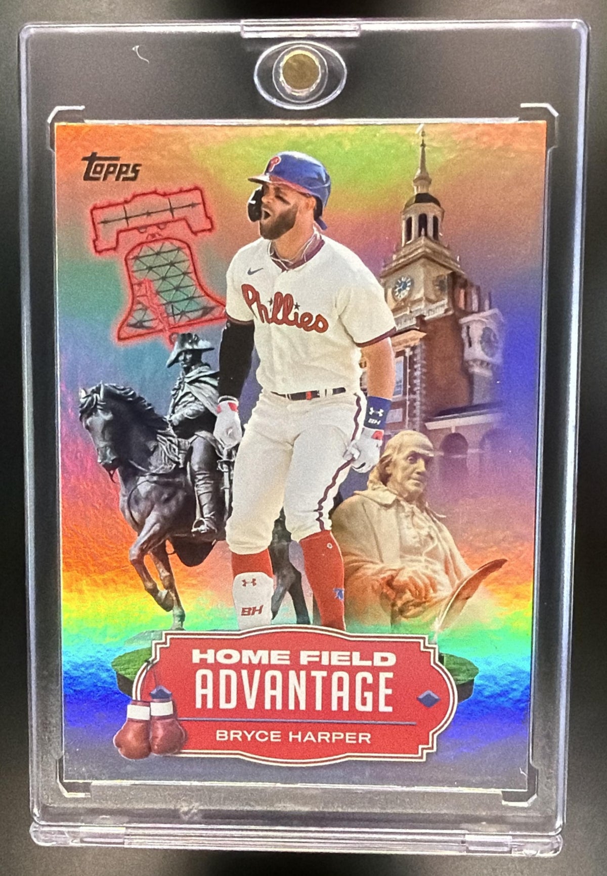 2023 Topps Bryce Harper #HA-7 Home Field Advantage SSP