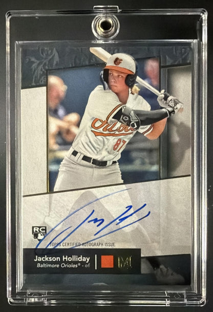 2024 Topps Museum Collection Jackson Holliday #AA-JH Auto /25 RC