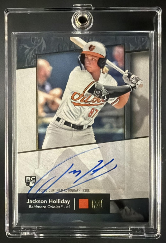 2024 Topps Museum Collection Jackson Holliday #AA-JH Auto /25 RC