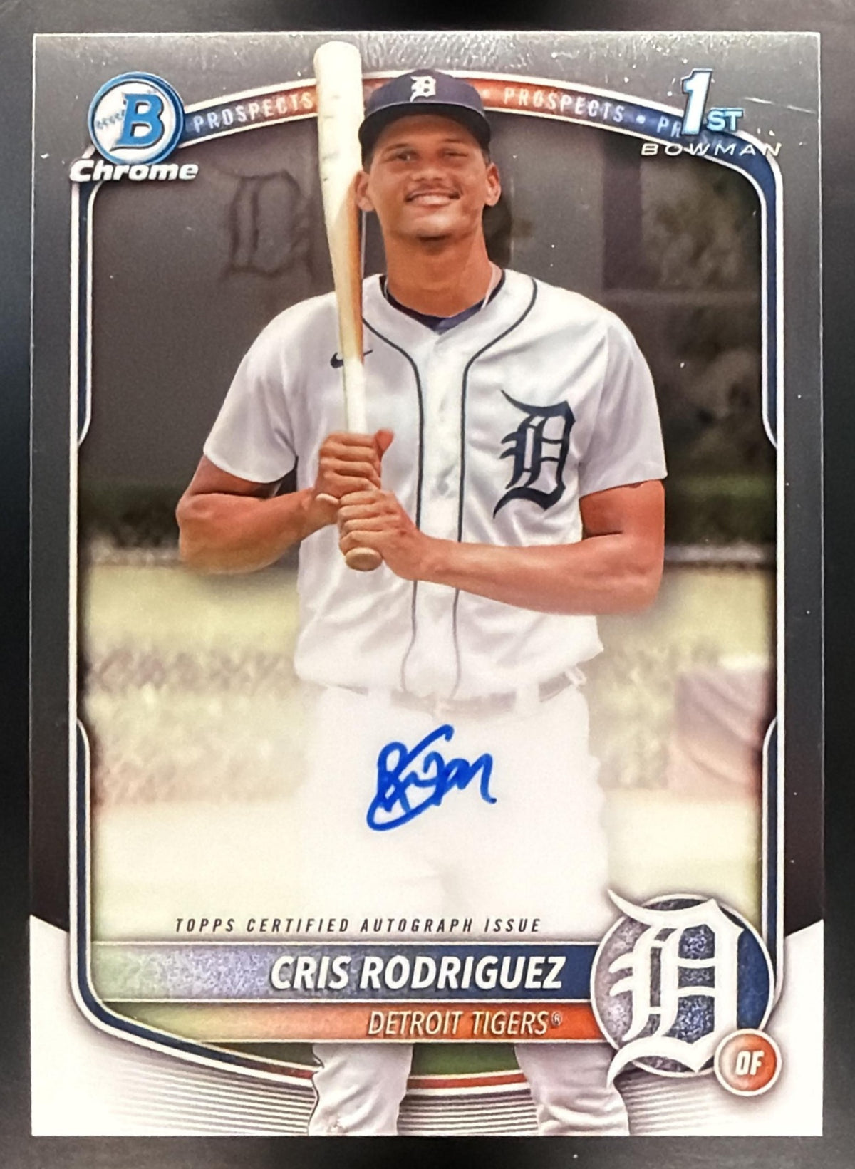 2025 Bowman Chrome Cris Rodriguez #CPA-CR Auto 1st Prospect