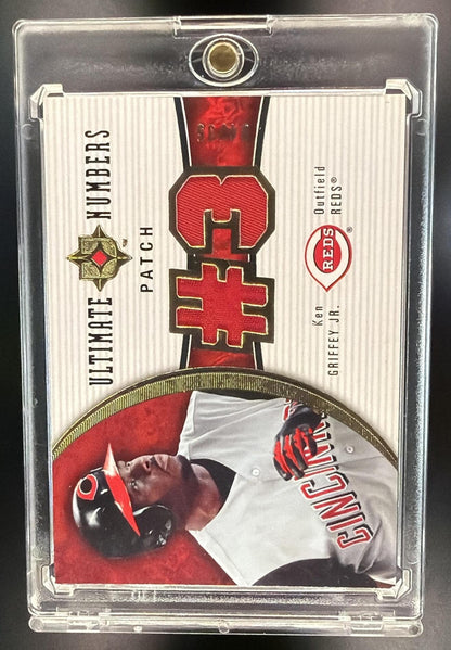 2006 Upper Deck Ultimate Collection Ken Griffey Jr. #UN-KG2 Numbers Patches /35