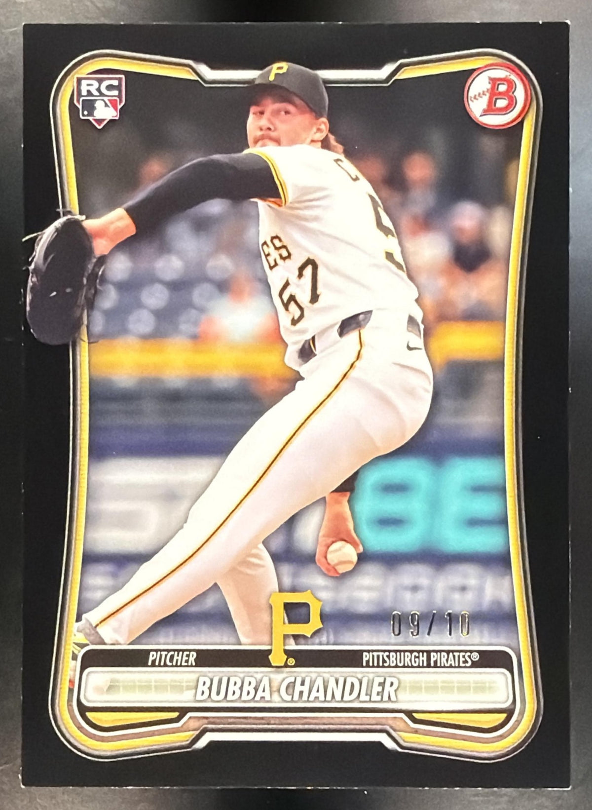 2026 Bowman Bubba Chandler #83 Black Border 9/10 RC