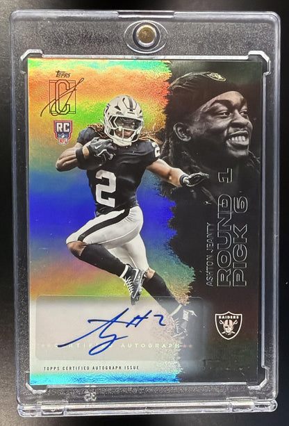 2025 Topps Signature Class Ashton Jeanty #102 Rookie Auto RC /275