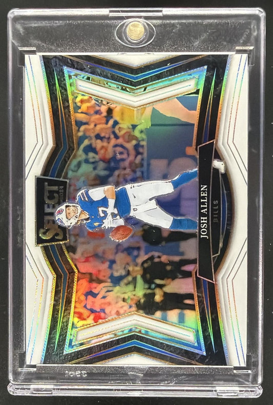 2024 Panini Select Josh Allen #468 Field White Prizm 33/35