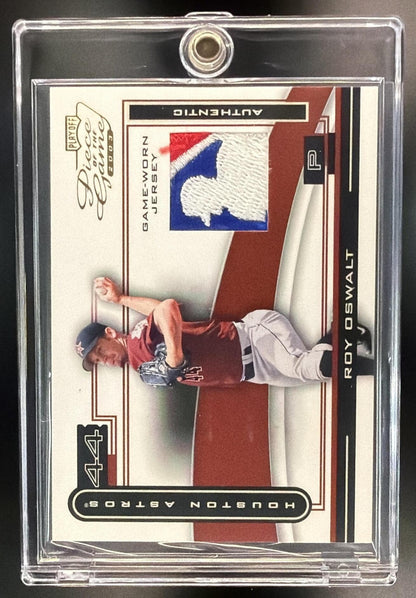 2003 Playoff Piece of the Game Roy Oswalt #POG-84 Logoman Patch