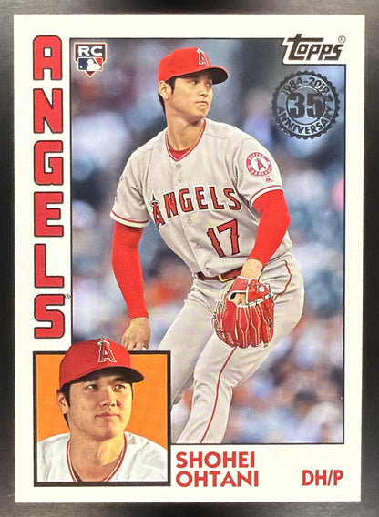 2019 Topps Update Shohei Ohtani #84-25 1984 Baseball 35th Anniversary