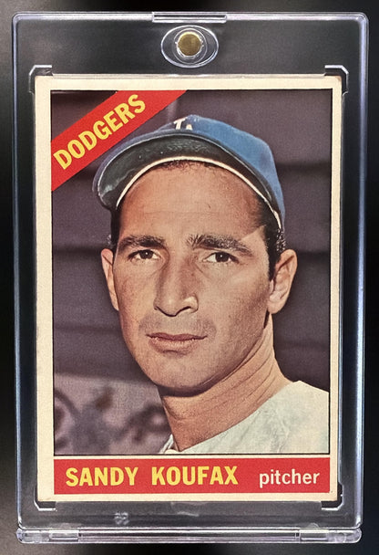 1966 Topps Sandy Koufax #100 VG-EX