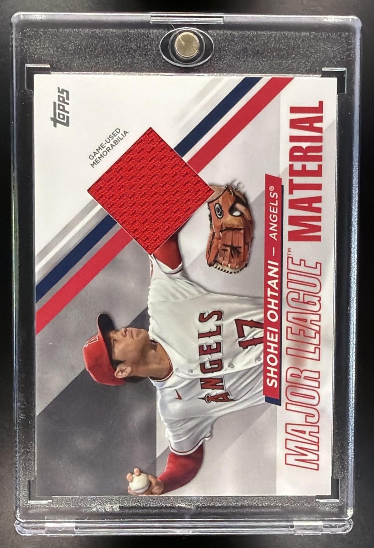 2024 Topps Shohei Ohtani #MLM-SO Major League Material Relics Patch