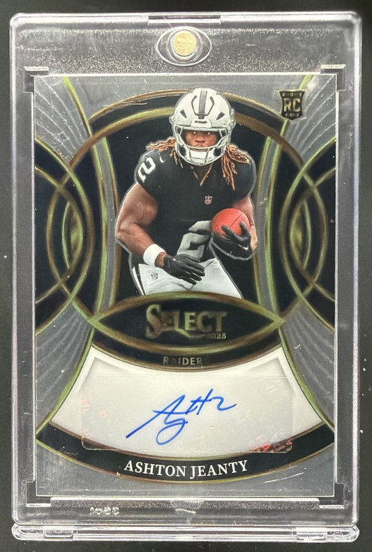 2025 Panini Select Ashton Jeanty #522 Rookie Auto