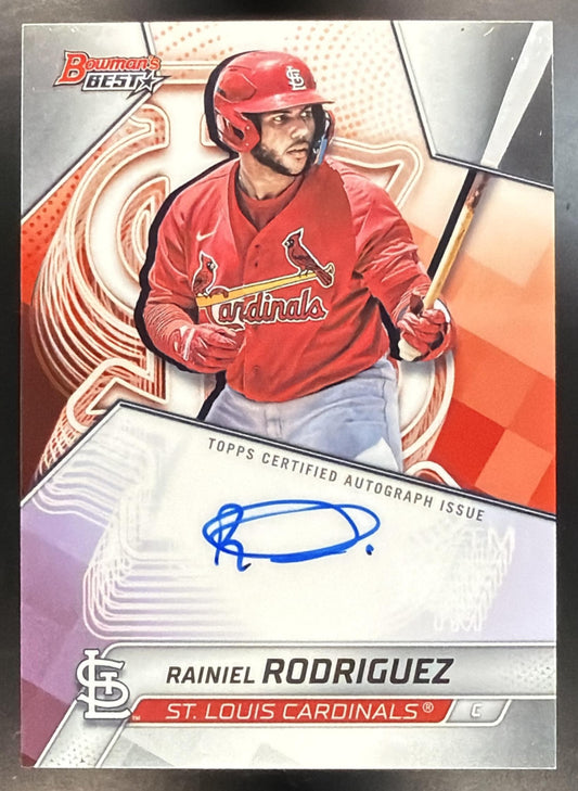 2025 Bowman's Best Rainiel Rodriguez #B25-RR Auto