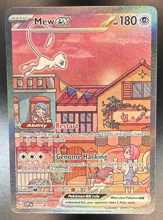 2023 Pokemon Scarlet & Violet Promo Mew ex 053 NM