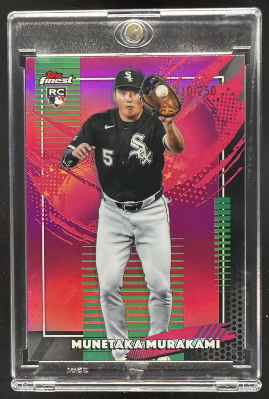 2026 Topps Finest Munetaka Murakami #5 Pink Refractor 10/250 RC
