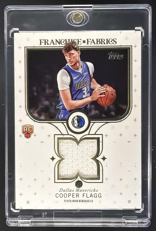 2025-26 Topps Cooper Flagg #FF-CF Franchise Fabrics MEM RC