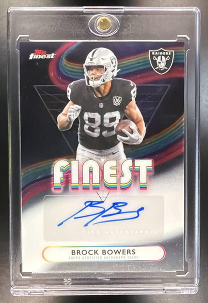 2025 Topps Finest Brock Bowers #FA-BB Auto