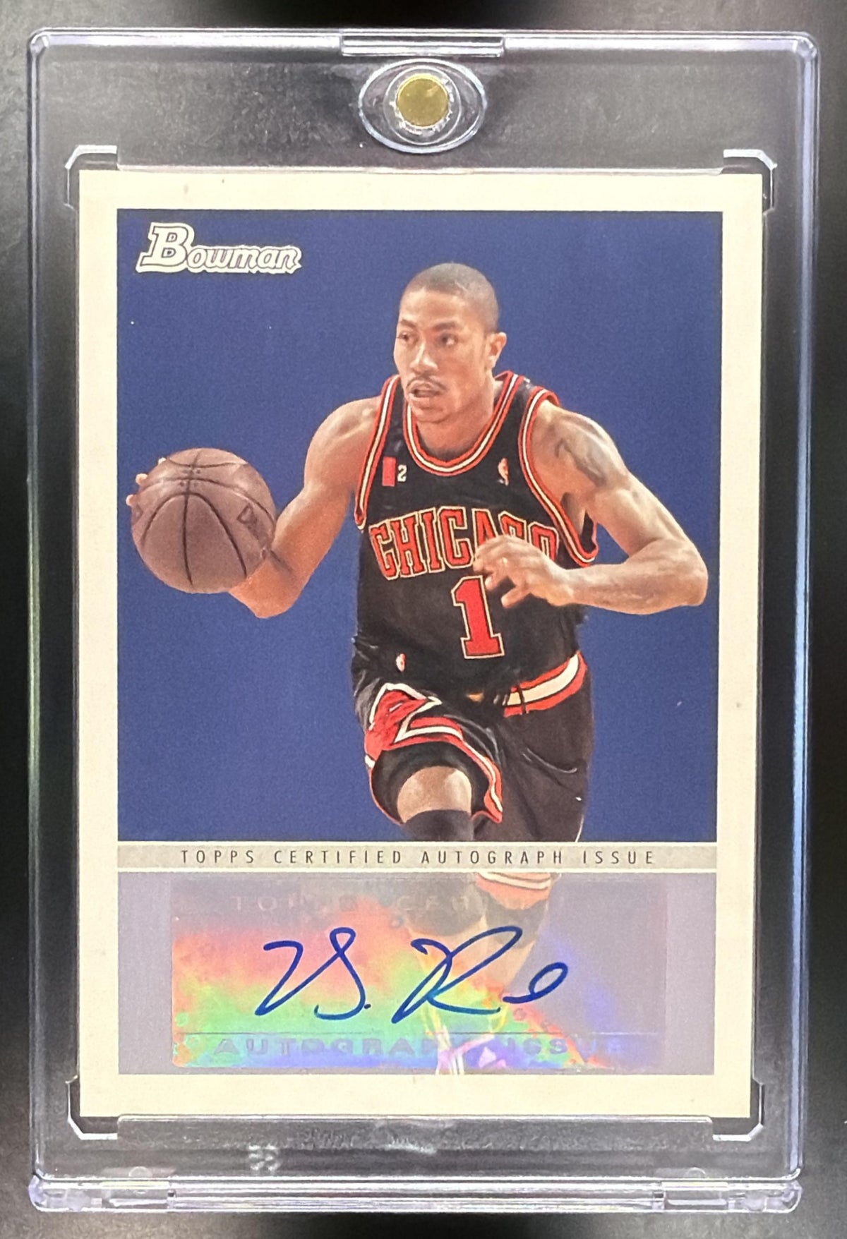 2009-10 Bowman '48 Derrick Rose #48A-DR Auto