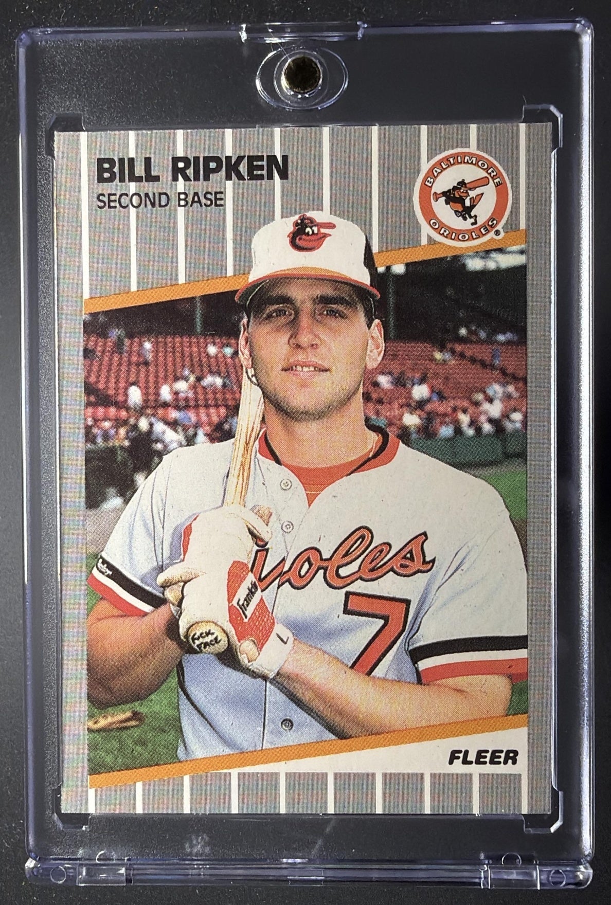1989 Fleer Bill Ripken #616 FF Error Card