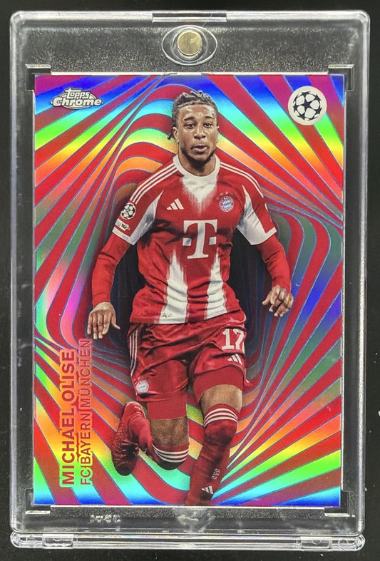 2025-26 Topps UEFA Club Competitions Michael Olise #MG-7 Mindgame SSP