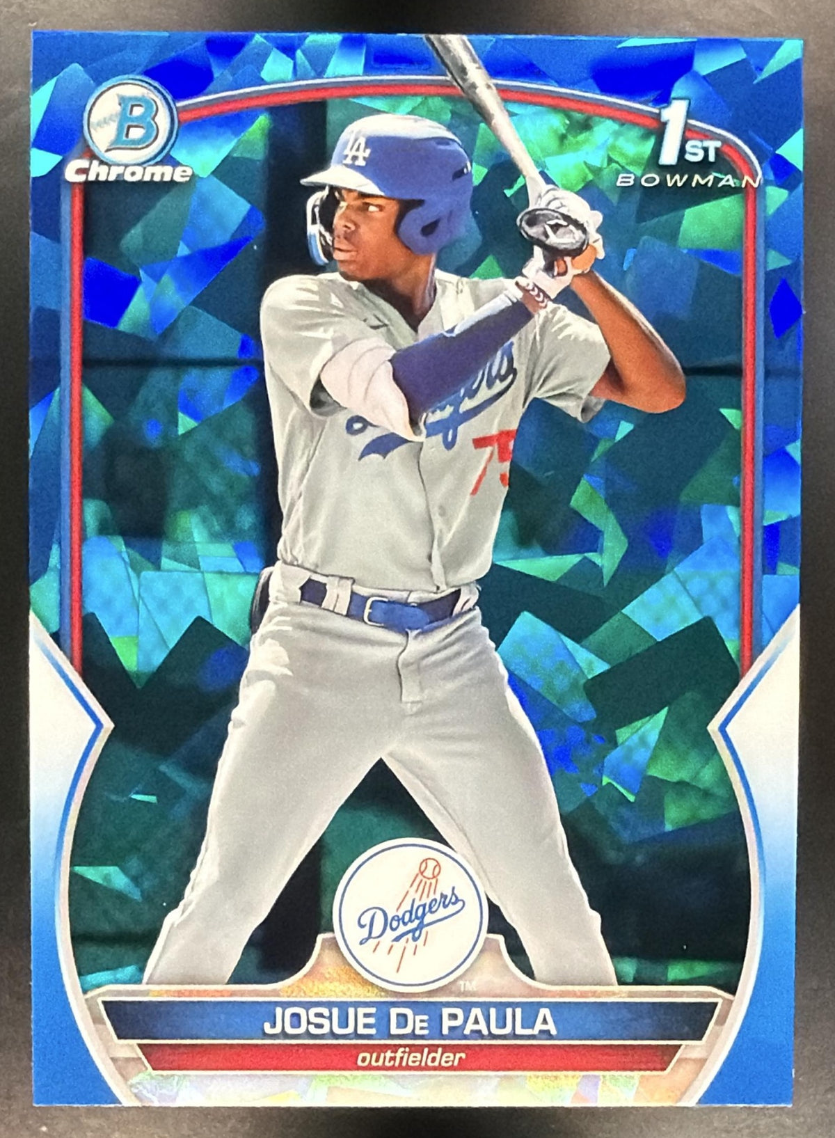 2023 Bowman Sapphire Josue De Paula #BCP-111 Chrome 1st Prospect