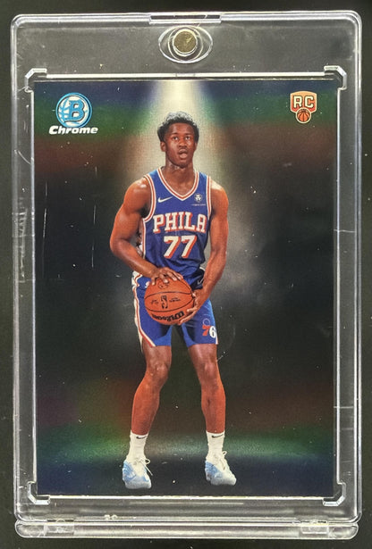 2025-26 Bowman VJ Edgecombe #BNB-3 Spotlights SP RC
