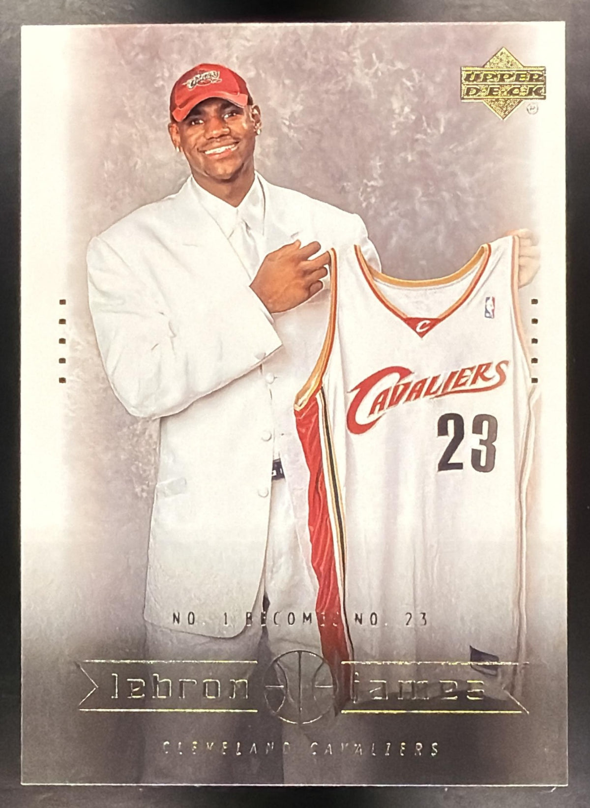 2003-04 Upper Deck LeBron James Box Set #9 RC Iconic
